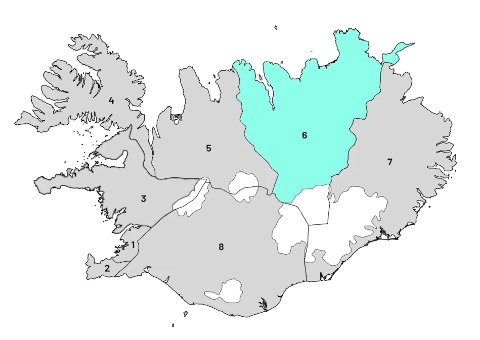 Iceland Northeastern Region Norðurland eystra